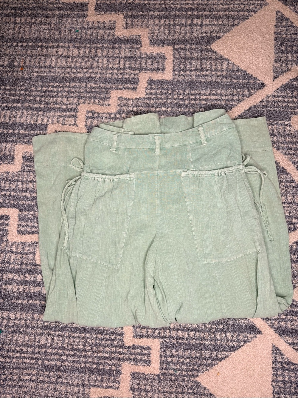 NWOT Free People Miss You Most Wide-Leg Pants - Picture 4 of 5